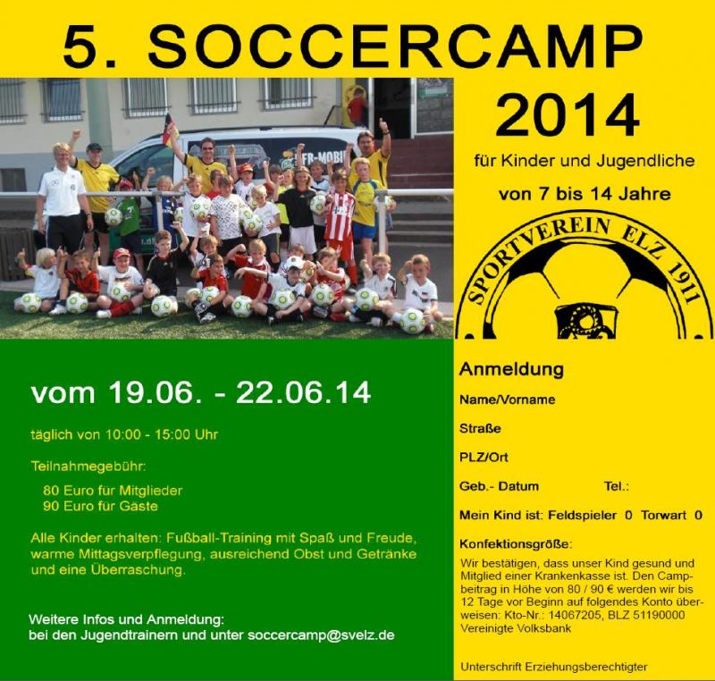 Soccercamp 2014
