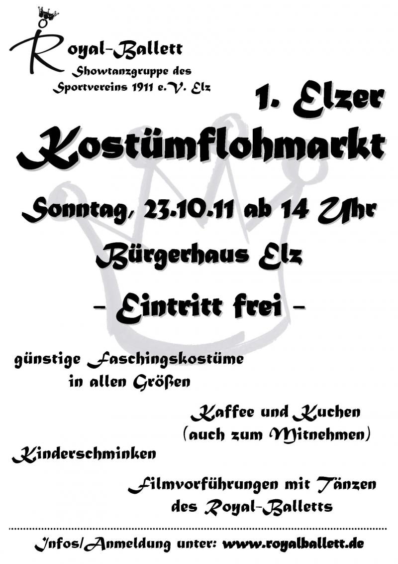 1. Elzer Kostümflohmarkt