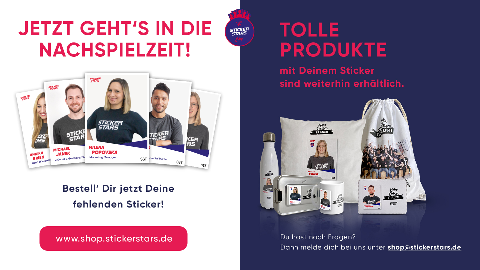 Stickeralbum Nachspielzeit