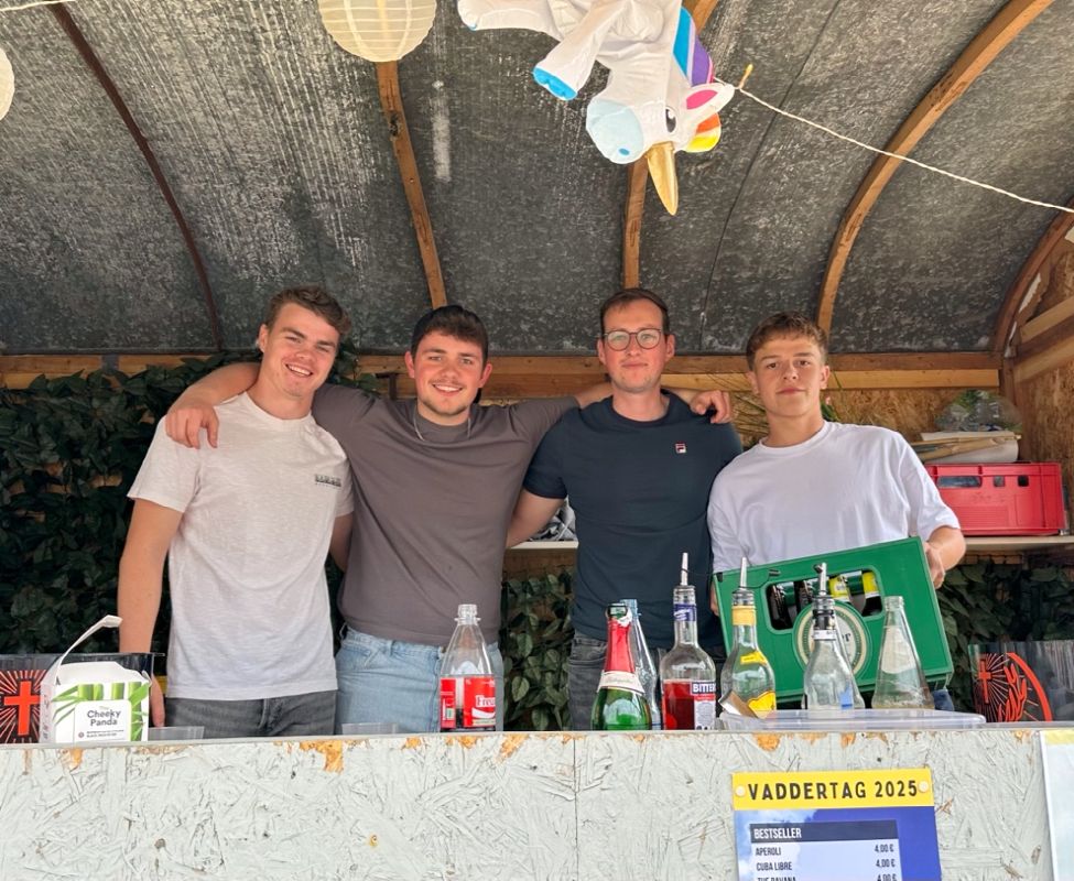 Vaddertag 2025 - Cocktail-Crew des SV Elz