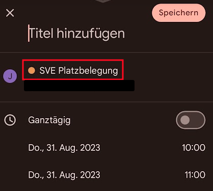 Kalender hinzufügen